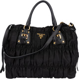 Prada Quilted Nylon Handbag