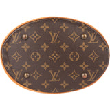 Louis Vuitton Canvas Monogram Bucket PM Shoulder Bag