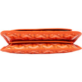 Goyard Orange Goyardine Monogram Plumet Flat Crossbody Bag
