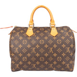 Louis Vuitton Canvas Monogram Speedy 30 Handbag