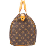 Louis Vuitton Canvas Monogram Speedy 30 Handbag