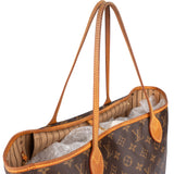 Louis Vuitton Canvas Monogram Neverfull MM Shopper Handbag