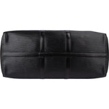Louis Vuitton Noir Epi Leather Keepall 45