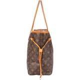 Louis Vuitton Canvas Monogram Neverfull MM Shopper Handbag