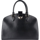 Louis Vuitton Noir Epi Leather Pont Neuf Handbag
