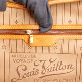 Louis Vuitton Canvas Monogram Neverfull MM Shopper Handbag