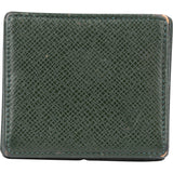 Louis Vuitton Green Taiga Leather Coin Wallet