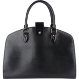Louis Vuitton Noir Epi Leather Pont Neuf Handbag