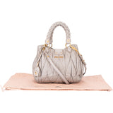 Miu Miu Quilted Leather Handbag