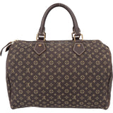 Louis Vuitton Mini Lin Monogram Speedy 30 Handbag