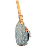 Louis Vuitton Denim Monogram Baggy PM Handbag