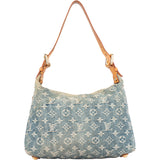 Louis Vuitton Denim Monogram Baggy PM Handbag