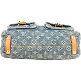 Louis Vuitton Denim Monogram Baggy PM Handbag