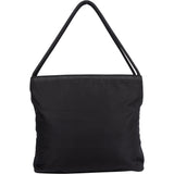 Prada Black Nylon Triangle Shoulder Bag