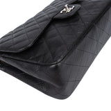 Chanel Quilted Caviar Leather Jumbo Double Flap Crossbody Bag