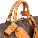 Louis Vuitton Canvas Monogram Keepall 55 Bandouliere