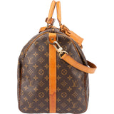 Louis Vuitton Canvas Monogram Keepall 55 Bandouliere