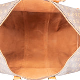 Louis Vuitton Canvas Monogram Keepall 55 Bandouliere