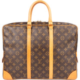 Louis Vuitton Canvas Monogram Porte Documents Business Handbag