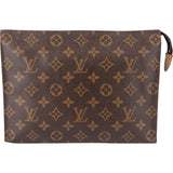 Louis Vuitton Canvas Monogram Poche Toilette 25 Clutch