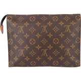 Louis Vuitton Canvas Monogram Poche Toilette 25 Clutch