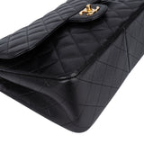 Chanel Quilted Caviar Jumbo Double Flap Crossbody Bag