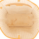 Louis Vuitton Damier Azur Monogram Neverfull MM Shopper Handbag