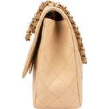 Chanel Quilted Caviar Leather Jumbo Single Flap Crossbody Bag