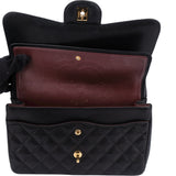 Chanel Quilted Caviar Jumbo Double Flap Crossbody Bag