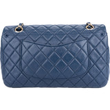 Chanel Quilted Lambskin Double Flap Crossbody Bag