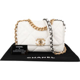 Chanel 19 Quilted Lambskin Single Flap Crossbody Bag