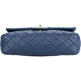 Chanel Quilted Lambskin Double Flap Crossbody Bag