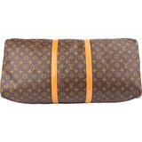 Louis Vuitton Canvas Monogram Keepall 60 Bandouliere