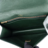 Louis Vuitton Green Taiga Leather Selenga Clutch