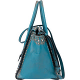 Prada Blue Limited Leather Vitello Handbag