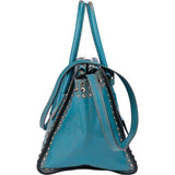 Prada Blue Limited Leather Vitello Handbag