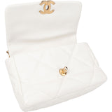 Chanel 19 Quilted Lambskin Single Flap Crossbody Bag