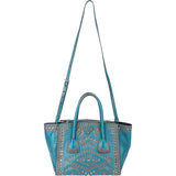 Prada Blue Limited Leather Vitello Handbag
