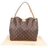 Louis Vuitton Canvas Monogram Garaceful Handbag