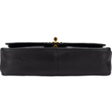 Chanel Quilted Lambskin 24K Gold Double Flap Shoulder Bag