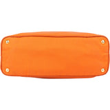 Prada Saffiano Orange Nylon Handbag