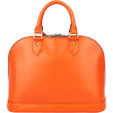 Louis Vuitton Orange Epi Leather Alma PM Handbag