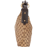 Gucci GG Monogram Horsebit Hobo Bag