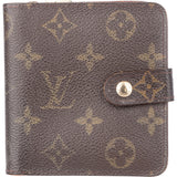 Louis Vuitton Canvas Monogram Zip Around Wallet