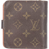 Louis Vuitton Canvas Monogram Zip Around Wallet