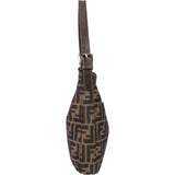 Fendi FF Monogram Baguette Buckle Shoulder Bag