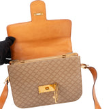 Celine Maccadam Monogram Triomphe Crossbody Bag