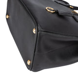 Prada Black Saffiano Leather Galleria Handbag