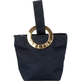 Celine Blue Micro Pouch Bag