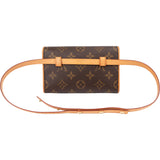 Louis Vuitton Canvas Monogram Pochette Florentine Crossbody Bag